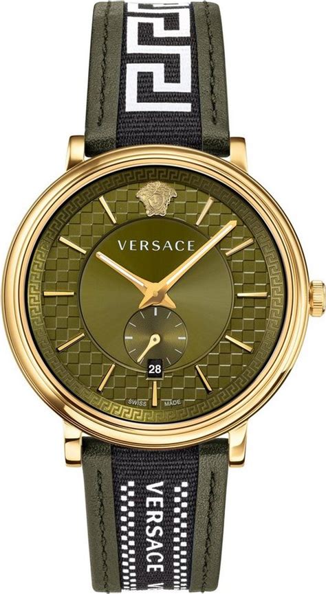 цена на чесы versace schweizer uhr v-circle greca edition vebq01519|Versace V.